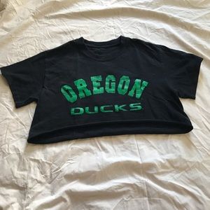 Oregon ducks cropped top